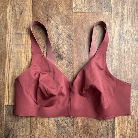 Lululemon Like Nothing Bra Women's Size 34C Pink Athletic Training Fitness 6380 - Picture 1 of 8